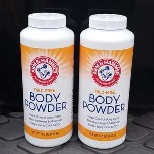 Arm & Hammer talc-free body powder 2 Pk